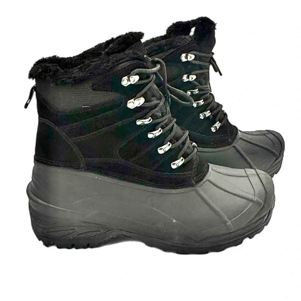 Free Solider Men's  Winter Boots, lightly‎ worn once -Size 10 Ships next day
